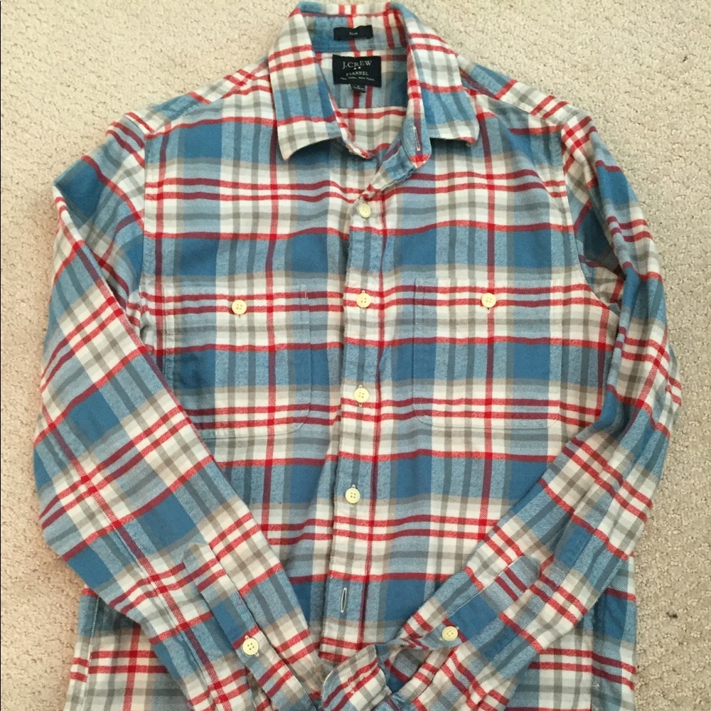 J. Crew Flannel Button Down - image 2